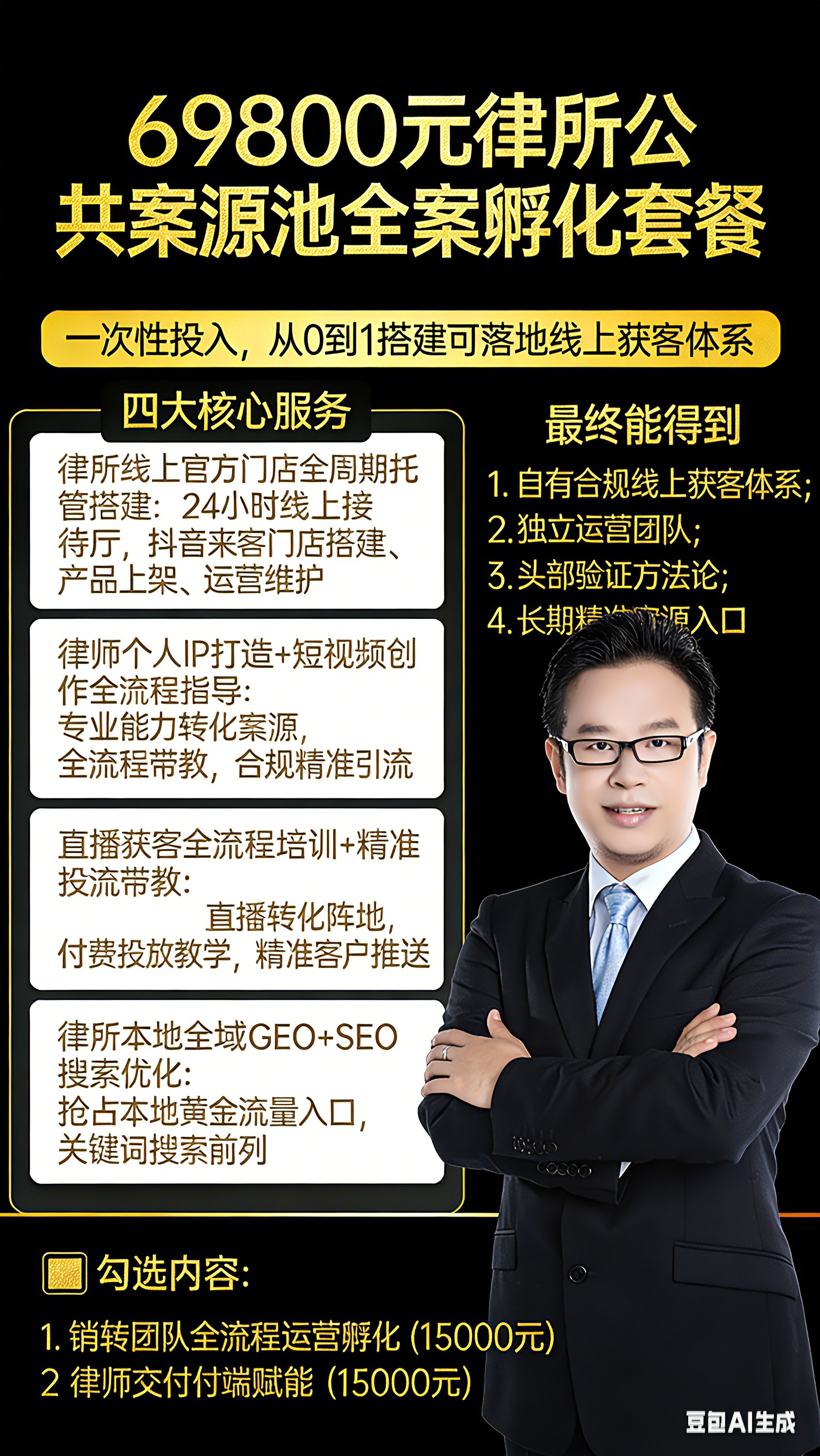 全域触达落地高效的律所 B 端运营流量渠道